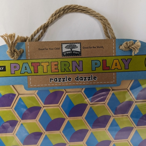 Innovative Kids Pattern Play Wooden Puzzles: Razzle Dazzle 28 Pc All Ages  NEW - Picture 5 of 11